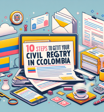 10 Pasos para Obtener tu Registro Civil en Colombia