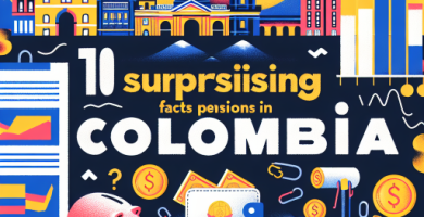 10 datos sorprendentes sobre las pensiones en Colombia.