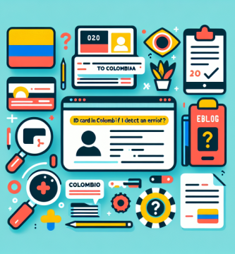 Cédula en Colombia: ¿Qué Hacer si Detecto un Error?