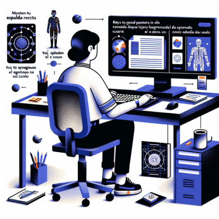 Claves para una buena postura frente al computador.