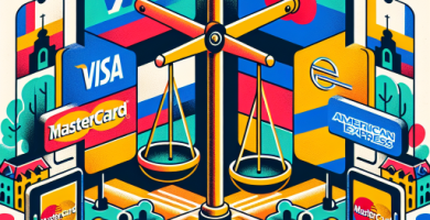Cómo elegir entre tarjetas de crédito Visa Mastercard o American Express en Colombia