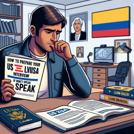 Cómo prepararte para tu entrevista de visa americana si no hablas inglés