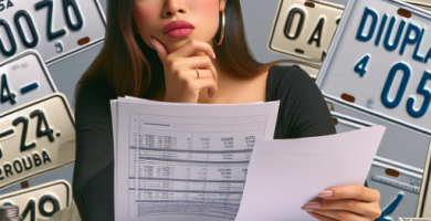 Duplicado de placas: Aspectos financieros que debes considerar.