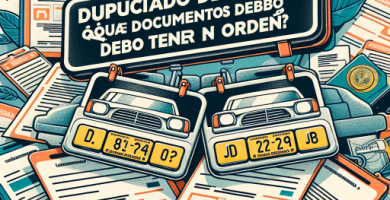 Duplicado de placas: ¿Qué documentos debo tener en orden?