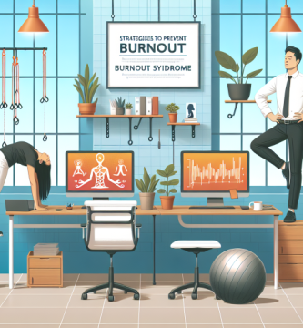 Estrategias para prevenir el síndrome del trabajador quemado.