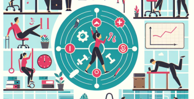 Estrategias para promover la actividad física en el trabajo.