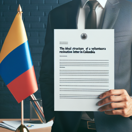 La estructura ideal de una carta de renuncia voluntaria en Colombia