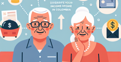 La importancia de diversificar tus fuentes de ingresos para la jubilación en Colombia.