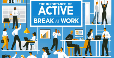 La importancia de los descansos activos en el trabajo.