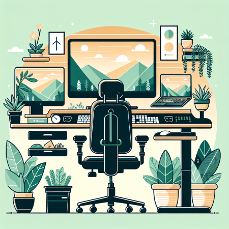 La importancia de tener un espacio de trabajo ergonómico.