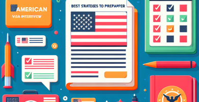 Las mejores estrategias para prepararte para tu entrevista de visa americana
