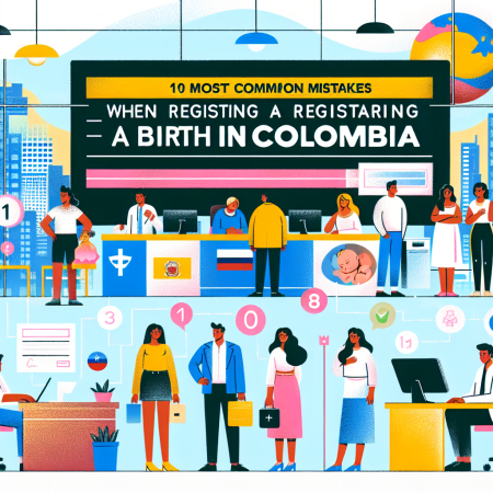 Los 10 errores más comunes al registrar un nacimiento en Colombia