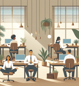 Los beneficios de la meditación en el trabajo.