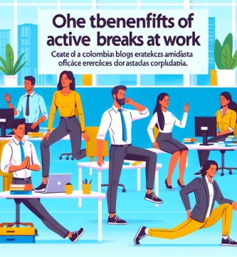 Los beneficios de la pausa activa en el trabajo.