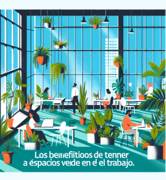 Los beneficios de tener un espacio verde en el trabajo.