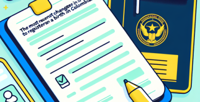 Los cambios más recientes en los requisitos para registrar un nacimiento en Colombia