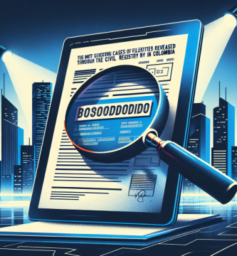Los casos más impactantes de identidades falsas reveladas a través del registro civil en Colombia