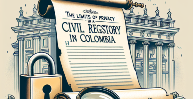 Los límites de la privacidad en el registro civil en Colombia