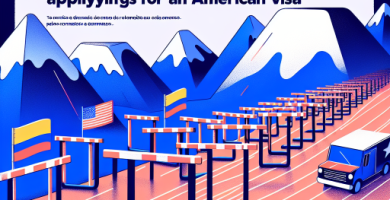 Los mayores desafíos que enfrentan los colombianos al solicitar la visa americana