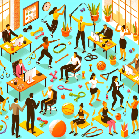 Los mejores ejercicios para hacer en la oficina.