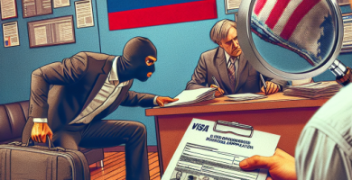 Los peligros de usar información falsa en tu solicitud de visa americana