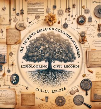 Los secretos detrás de los apellidos colombianos: explorando los registros civiles