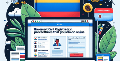 Los trámites más sencillos del registro civil en Colombia que puedes hacer en línea