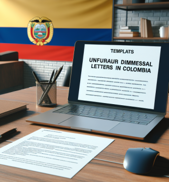 Modelos de cartas de despido improcedente en Colombia