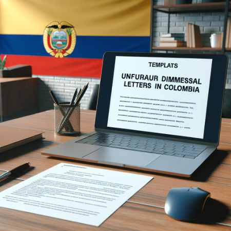 Modelos de cartas de despido improcedente en Colombia