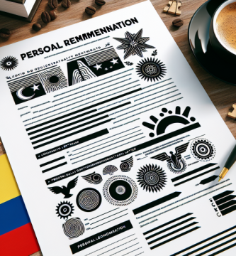 Modelos de cartas de recomendación personal en Colombia