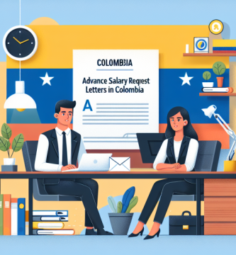 Modelos de cartas de solicitud de adelanto de salario en Colombia