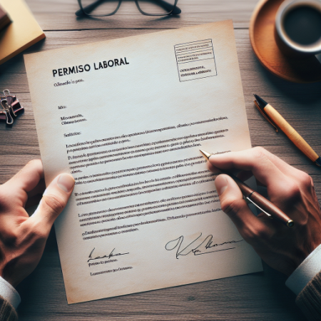 Modelos de cartas de solicitud de permisos laborales en Colombia