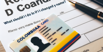 Renovación de Cédula: ¿Qué Debo Hacer si Cambié de Nombre?