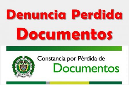 denuncia documentos perdidos