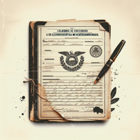 ¿Cómo obtener un registro civil de un familiar desaparecido durante la guerra en Colombia?