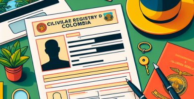 ¿Cómo obtener un registro civil de un familiar desaparecido en Colombia?