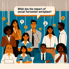 ¿Cuál es el impacto del acoso sexual en el trabajo?