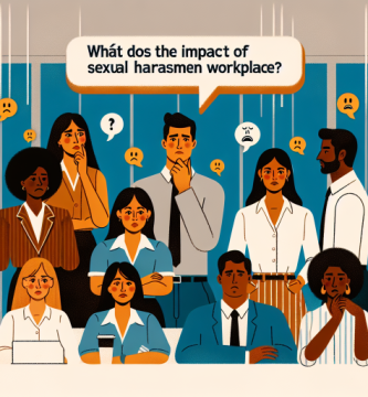 ¿Cuál es el impacto del acoso sexual en el trabajo?