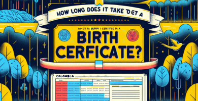 ¿Cuánto tiempo se tarda en obtener un certificado de nacimiento en Colombia?