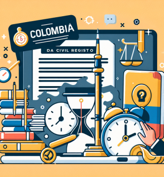 ¿Cuánto tiempo se tarda en obtener un registro civil en Colombia?