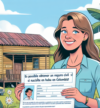 ¿Es posible obtener un registro civil si naciste en casa en Colombia?