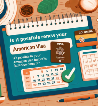 ¿Es posible renovar tu visa americana antes de su fecha de vencimiento?