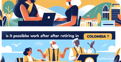 ¿Es posible trabajar después de jubilarte en Colombia?
