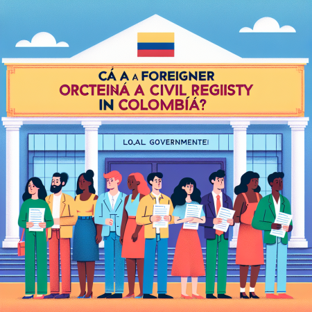 ¿Puede un extranjero obtener un registro civil en Colombia? ¿Puede-un-extranjero-obtener-un-registro-civil-en-Colombia