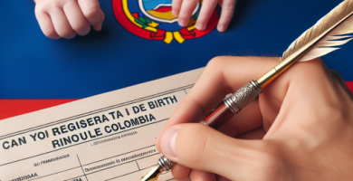 ¿Puedes registrar un nacimiento sin la presencia de la madre en Colombia?