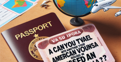 ¿Puedes viajar a otro país con tu visa americana emitida en Colombia?