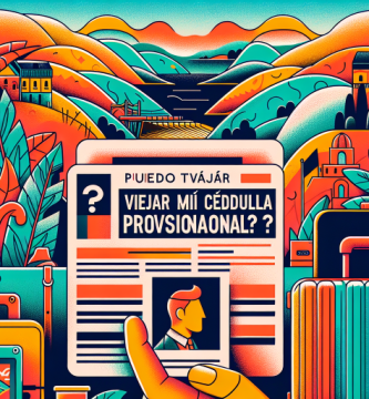 ¿Puedo Viajar con mi Cédula Provisional?