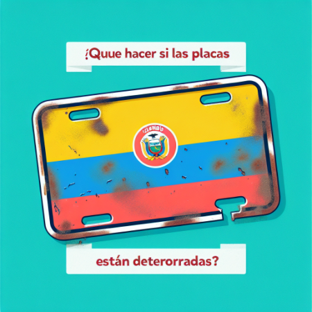 ¿Qué hacer si las placas están deterioradas? ¿Qué hacer si las placas están deterioradas?