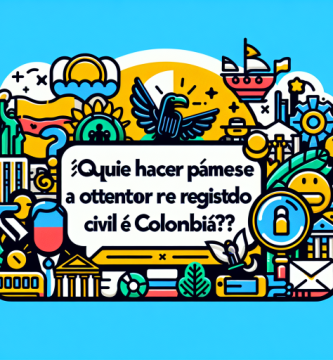 ¿Qué hacer si tienes problemas para obtener un registro civil en Colombia?