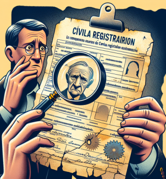 ¿Qué pasa si encuentras errores en tu registro civil colombiano después de años?